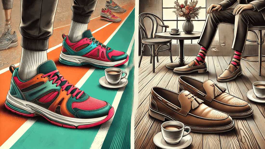 Difference Between Sneakers and Casual Shoes