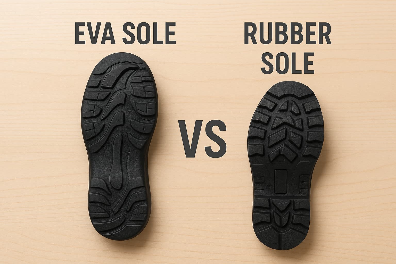 EVA Sole vs Rubber Sole: Which One Is Better for You?