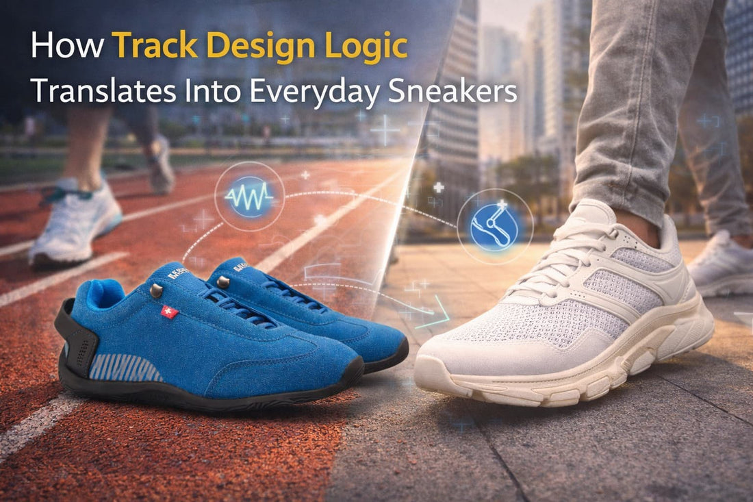 How Track Design Logic shapes Into Everyday Sneakers