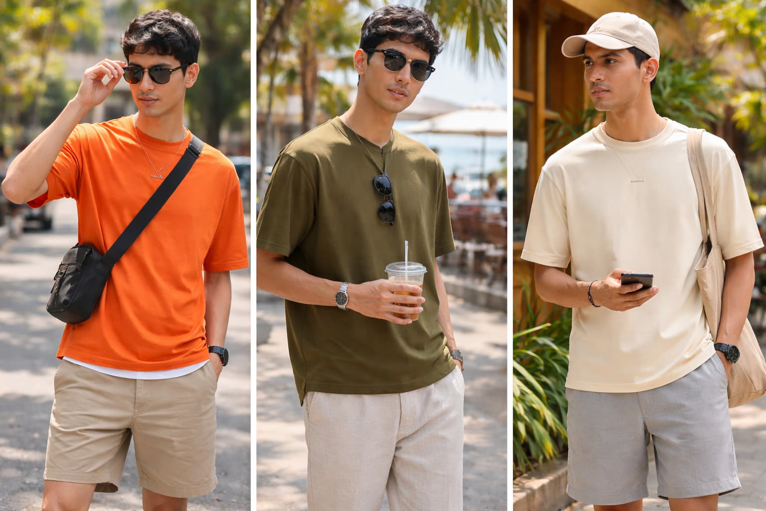 How to Style a Summer T-Shirt for Men - Outfit Ideas for India’s Heat