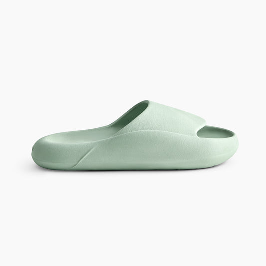 Green Ludic Sliders provide all-day comfort and relaxation