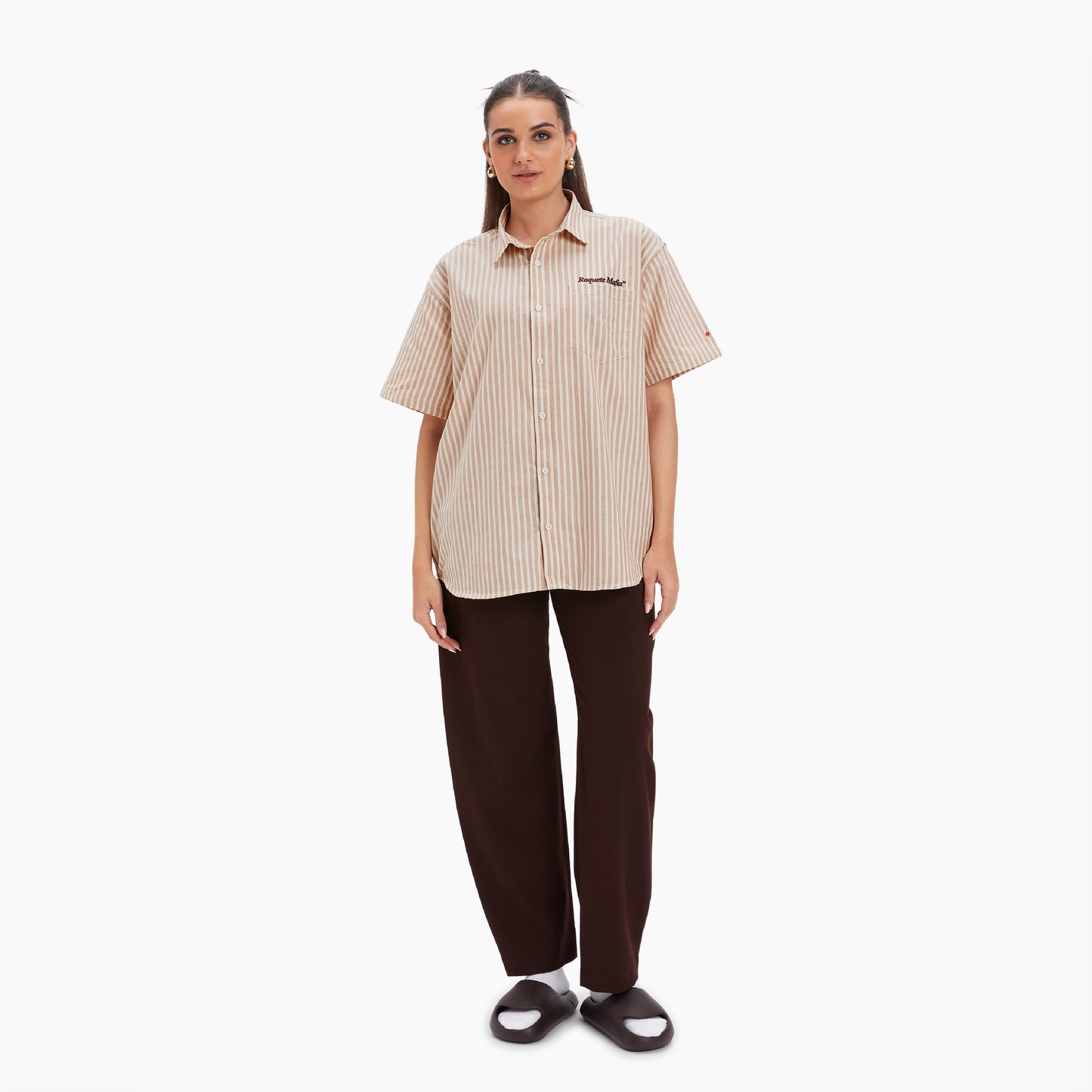 Weekend Shirt in Chiku – Soft Oxford Cotton with Relaxed Fit