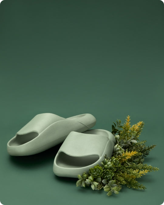 Ludic Sliders in Chutney Green Color