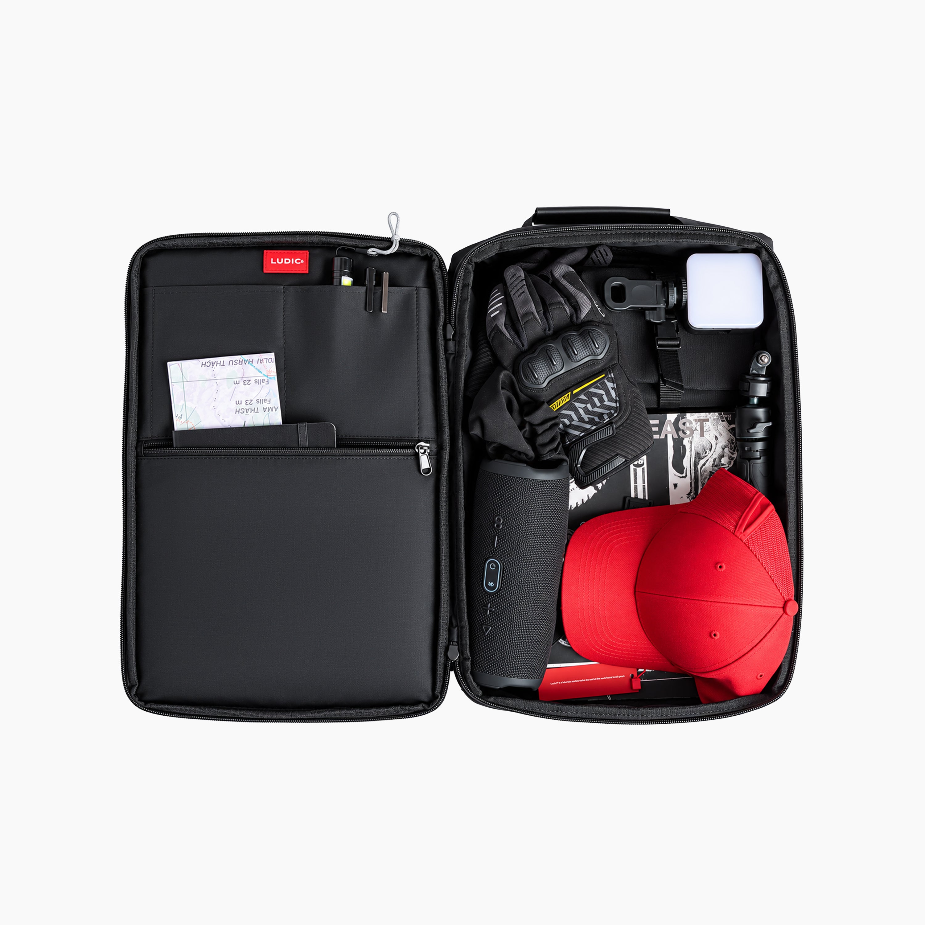 Ludic - Backpacks - Black