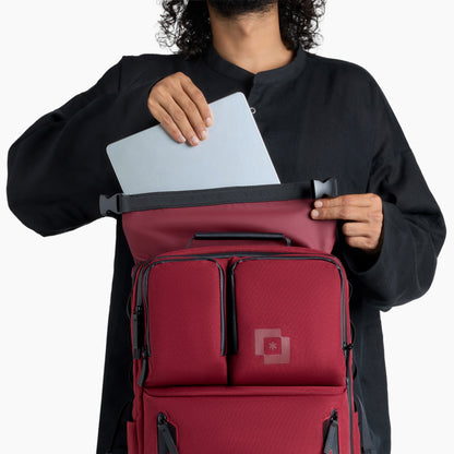 Ludic - Backpacks - Maroon