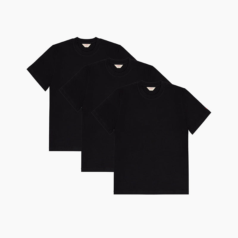 Ludic - T-Shirts - Black