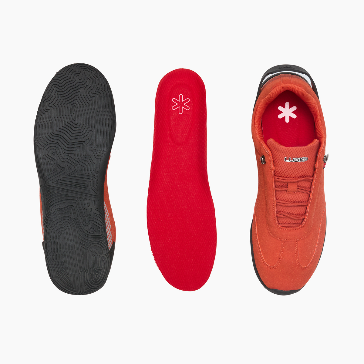 Ludic - Sneakers - Orange