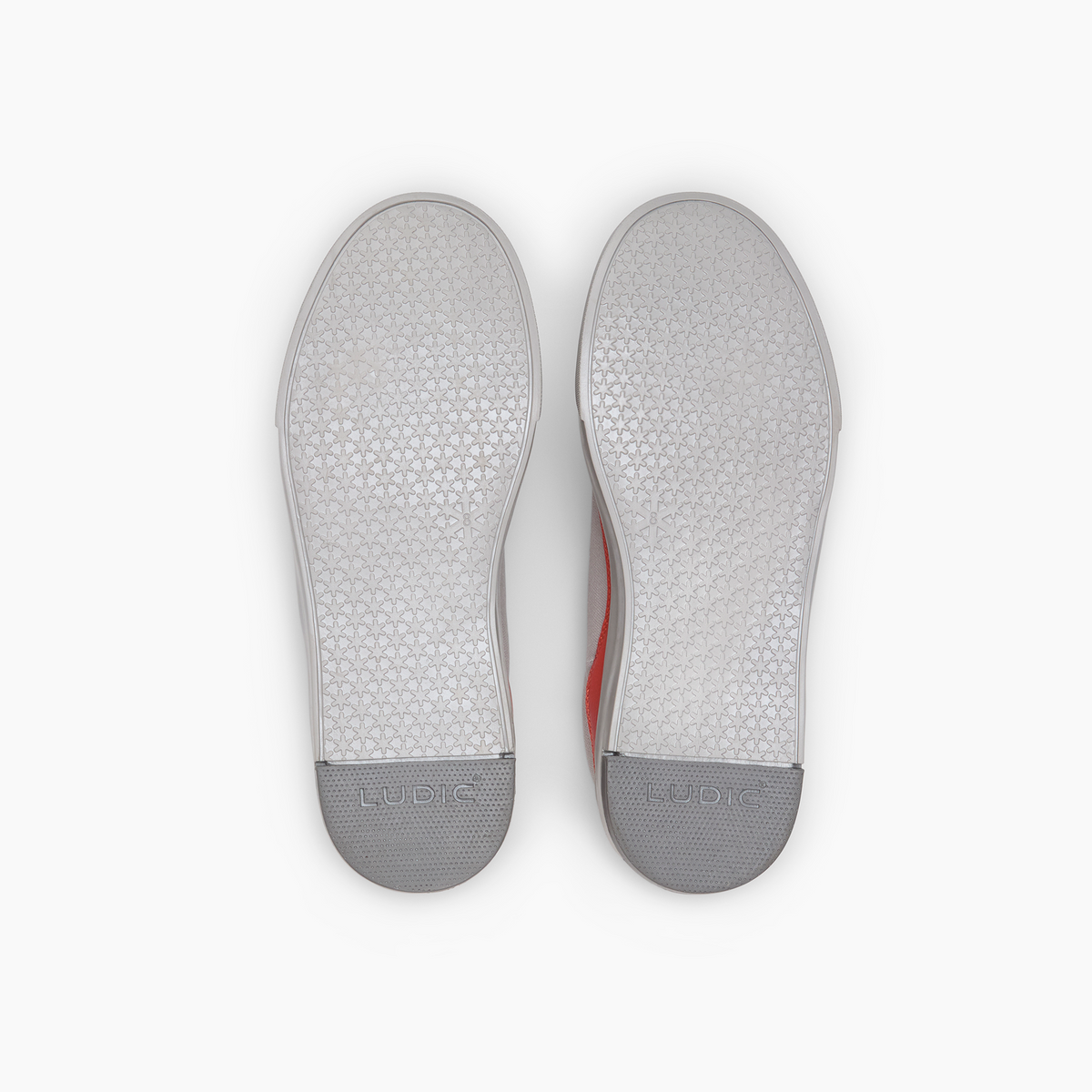Ludic Magma Grey Enhanced Canvas low-top sneakers
