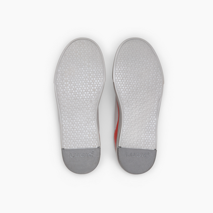 Ludic Magma Grey Enhanced Canvas low-top sneakers