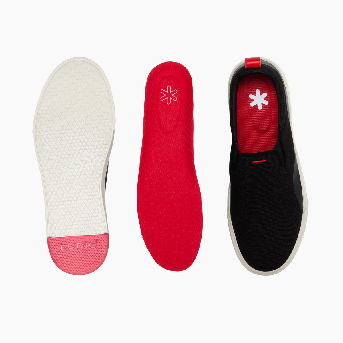 Ludic - Sneakers - Black