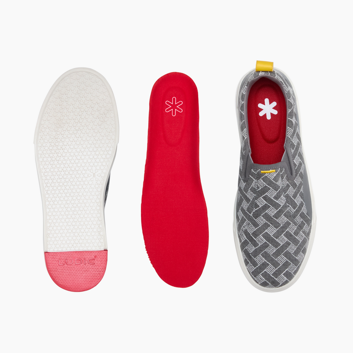 Ludic - Sneakers - Grey