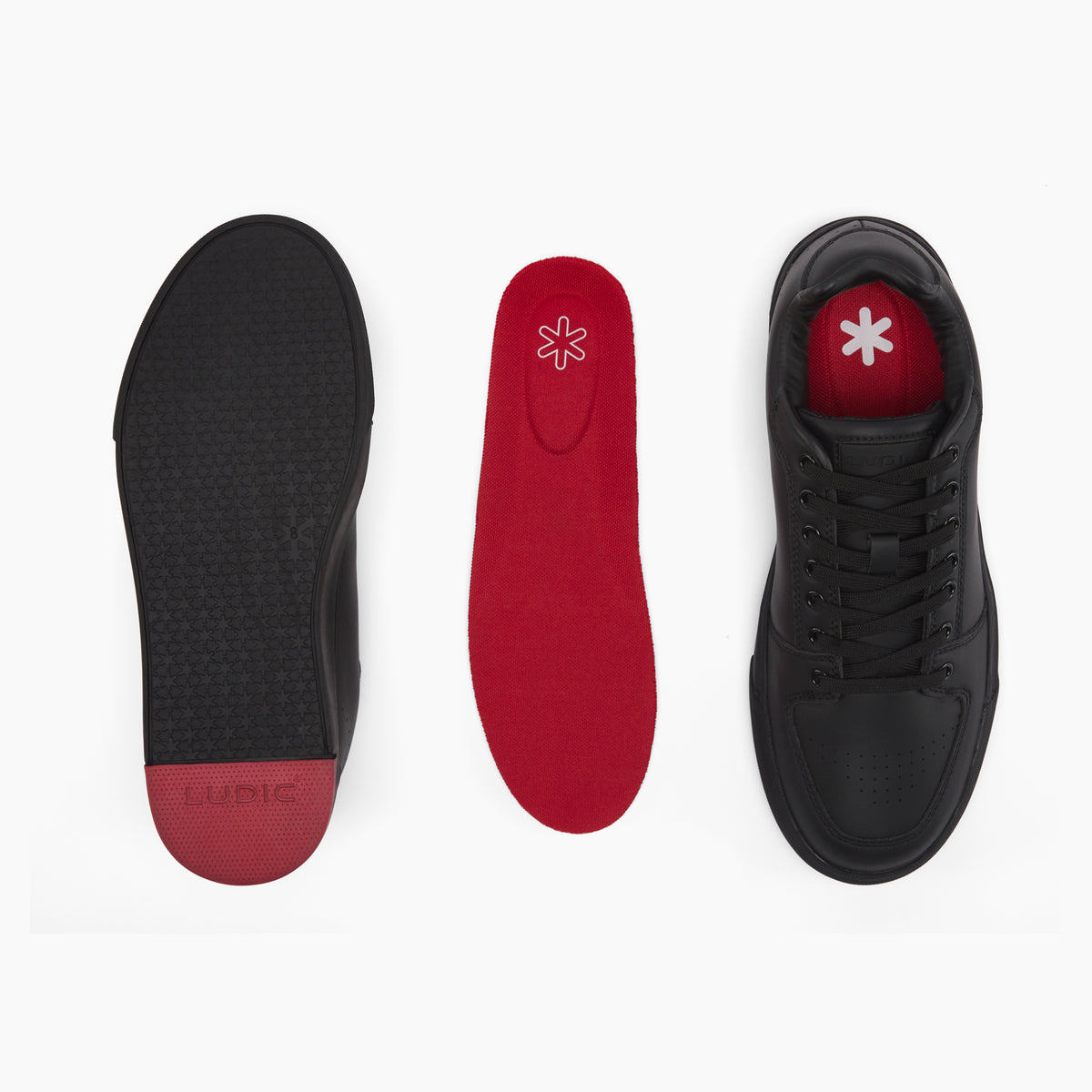 Ludic - Sneakers - Black