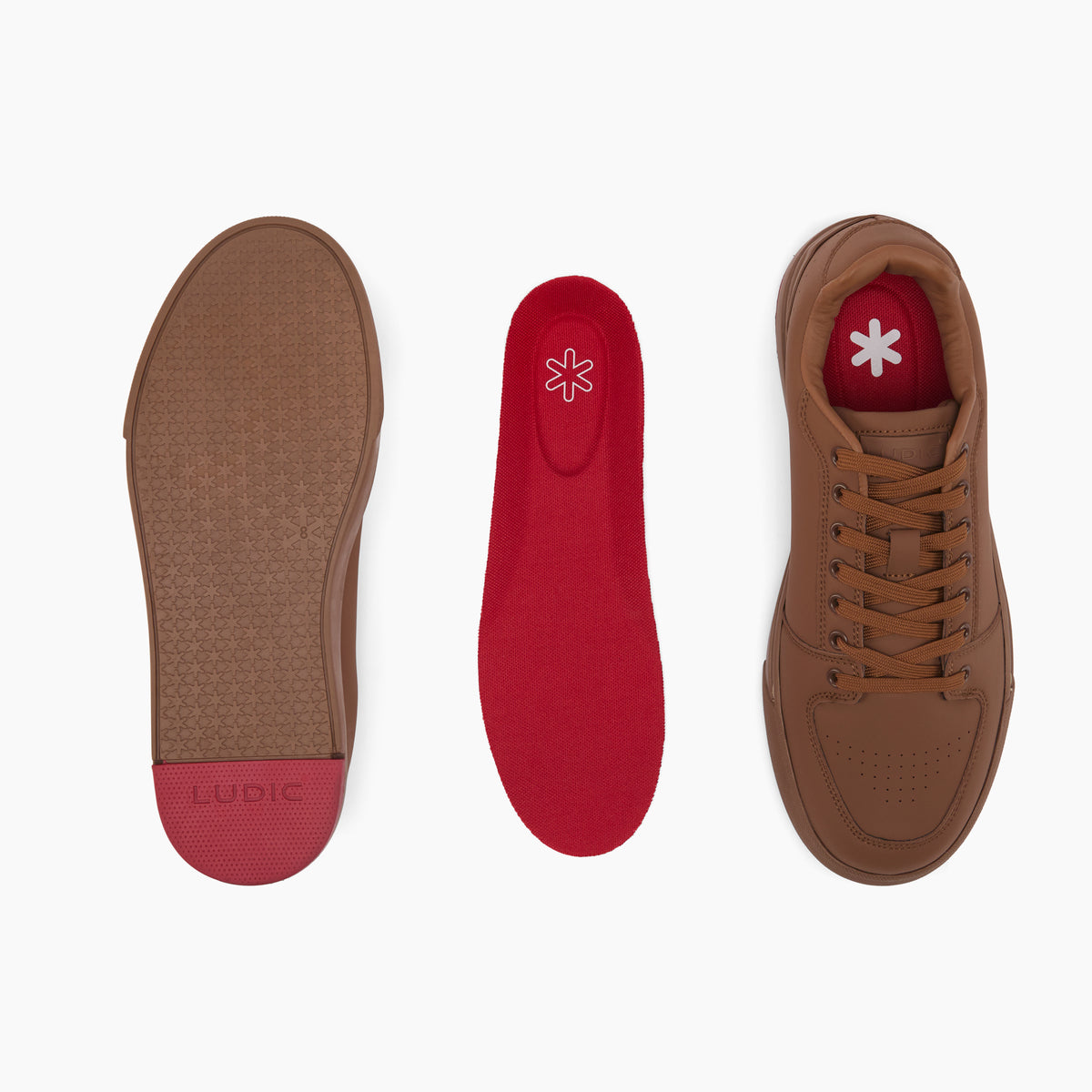 Ludic - Sneakers - Brown