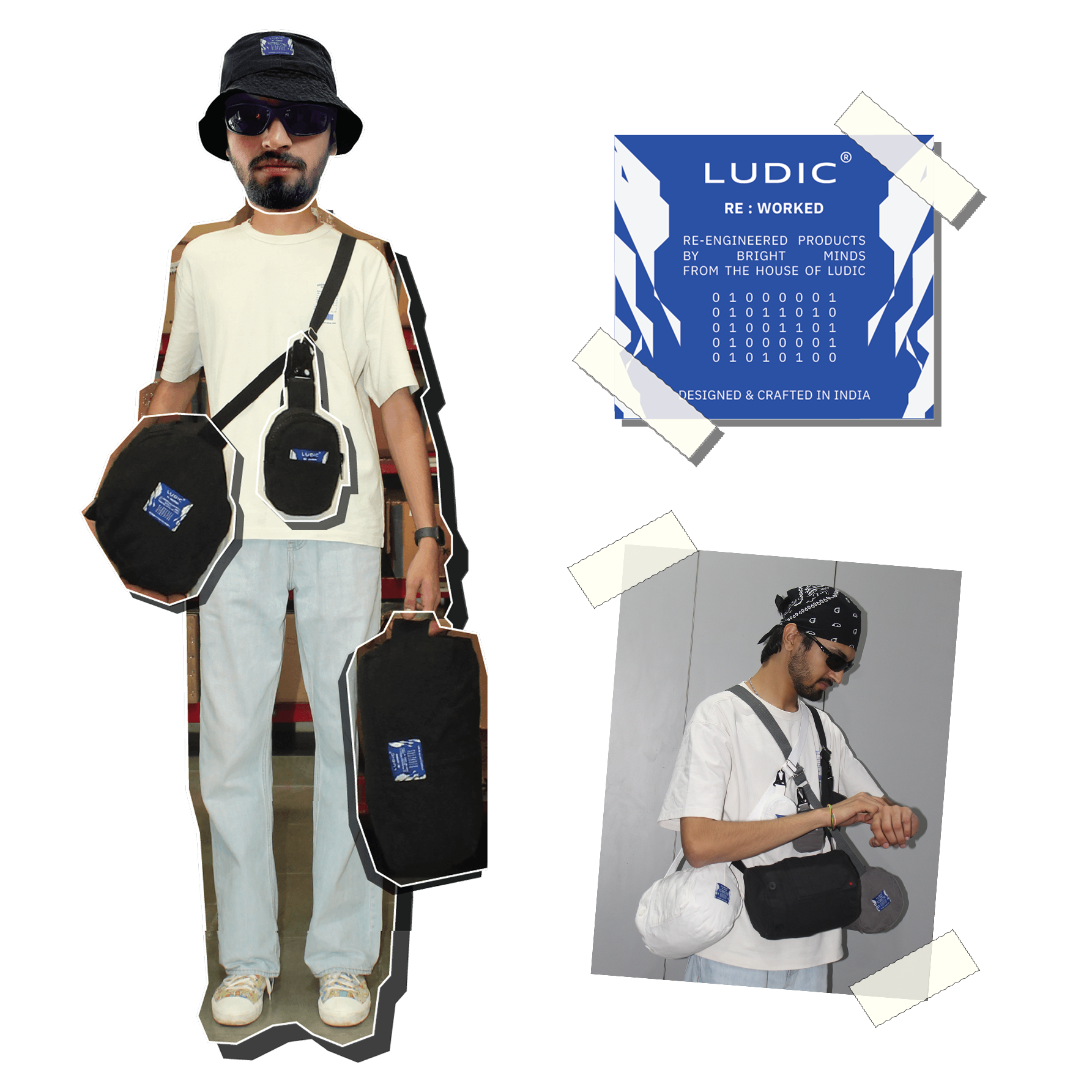 Ludic - Fanny Packs - Black