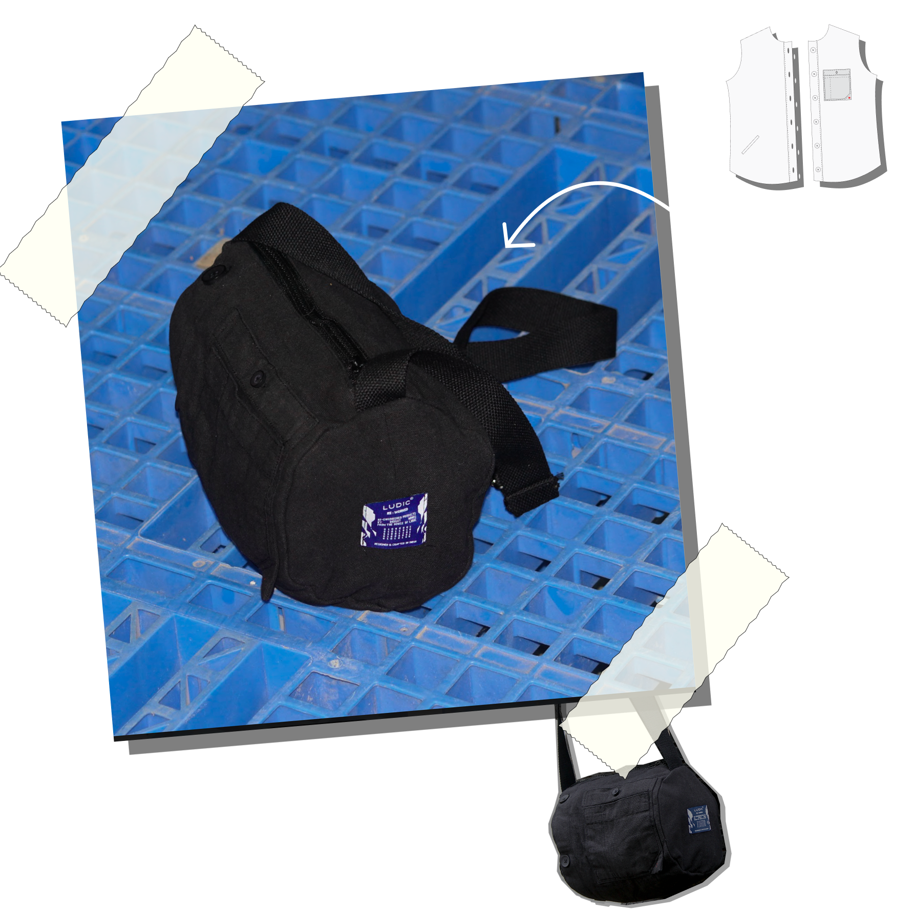 Ludic - Fanny Packs - Black