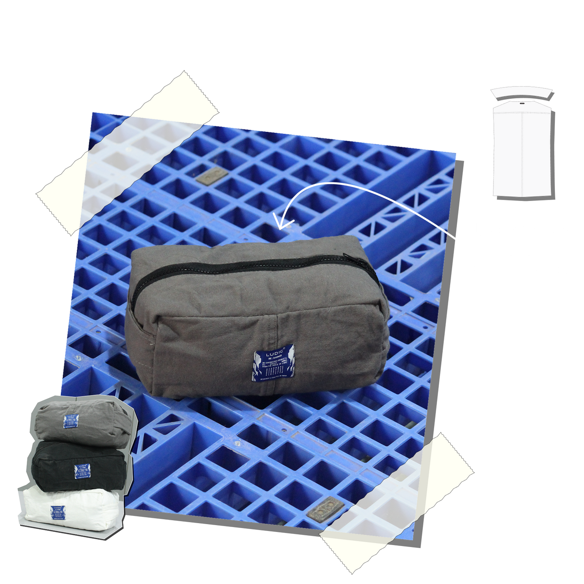Ludic - Fanny Packs - Grey