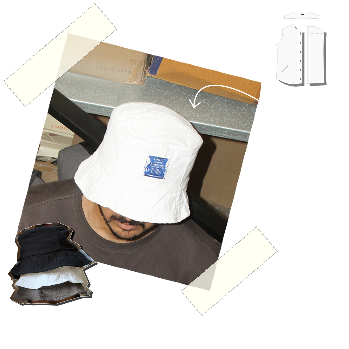 Ludic - Fanny Packs - White