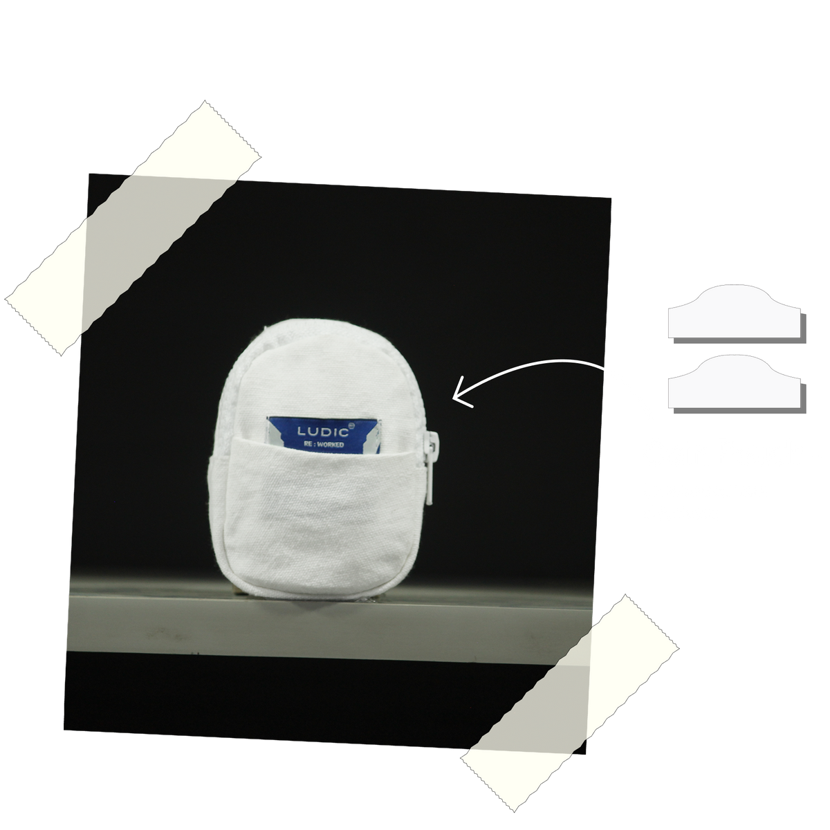 Ludic - Fanny Packs - White