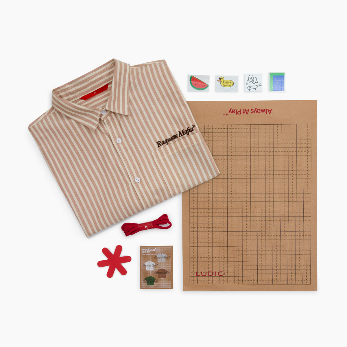 Ludic - Shirts - Brown