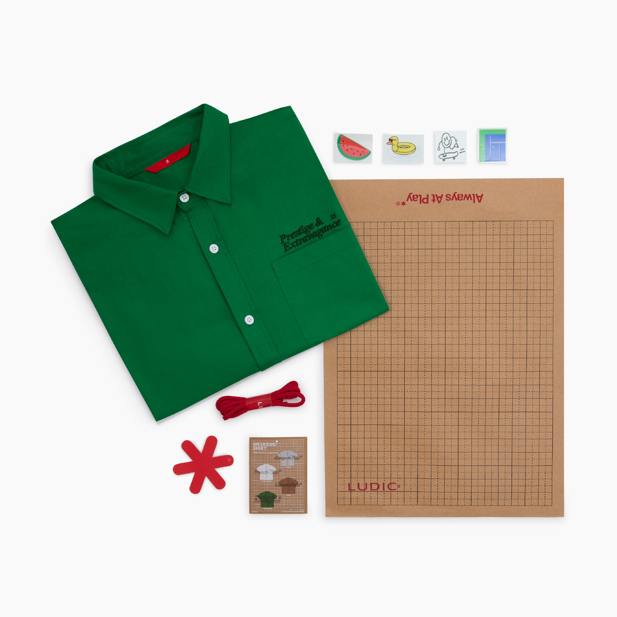 Ludic - Shirts - Green
