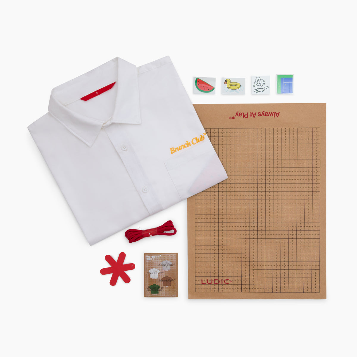 Ludic - Shirts - White