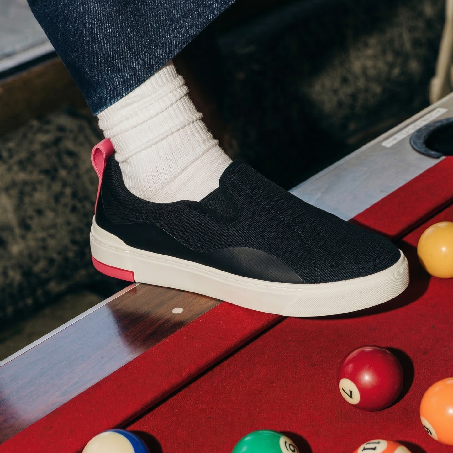 Enhanced Canvas Slip On